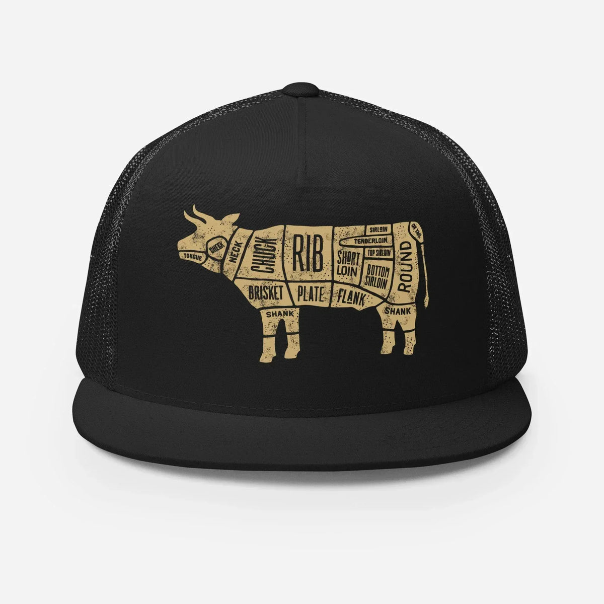 Beef Cow FLAT BILL Hat - Odd Chef