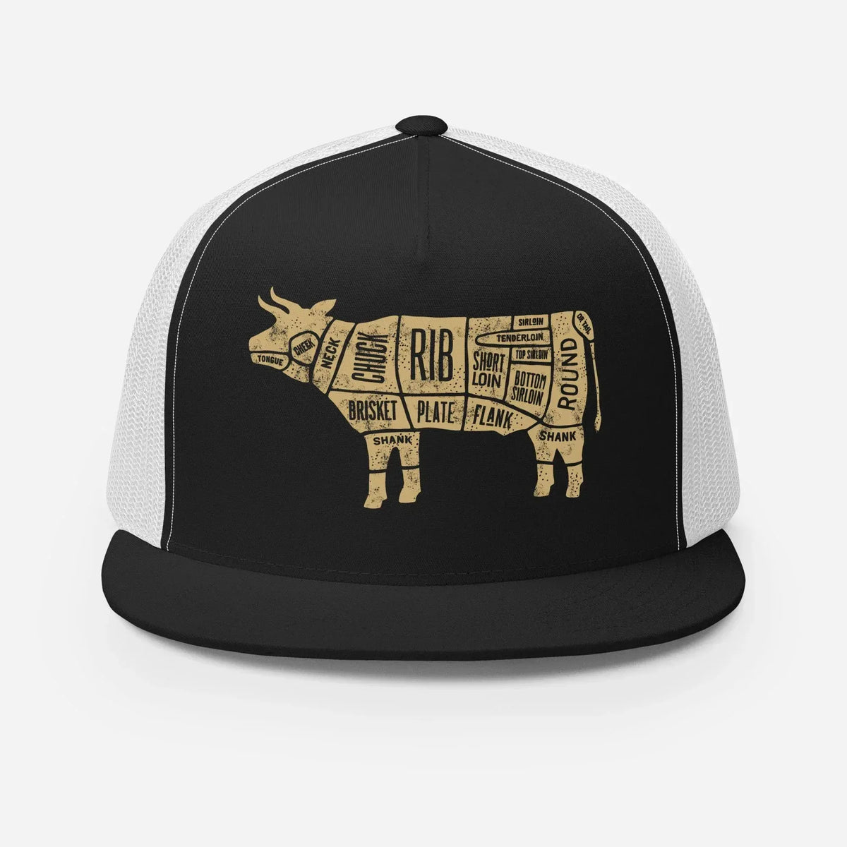 Beef Cow FLAT BILL Hat - Odd Chef