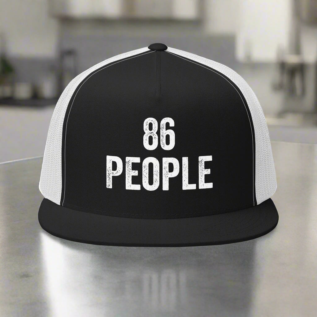 86 People FLAT BILL Hat