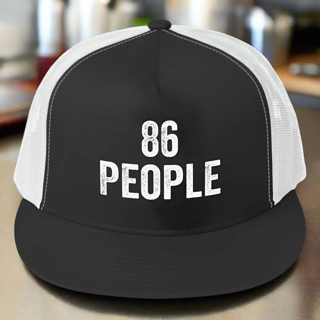 86 People FLAT BILL Hat