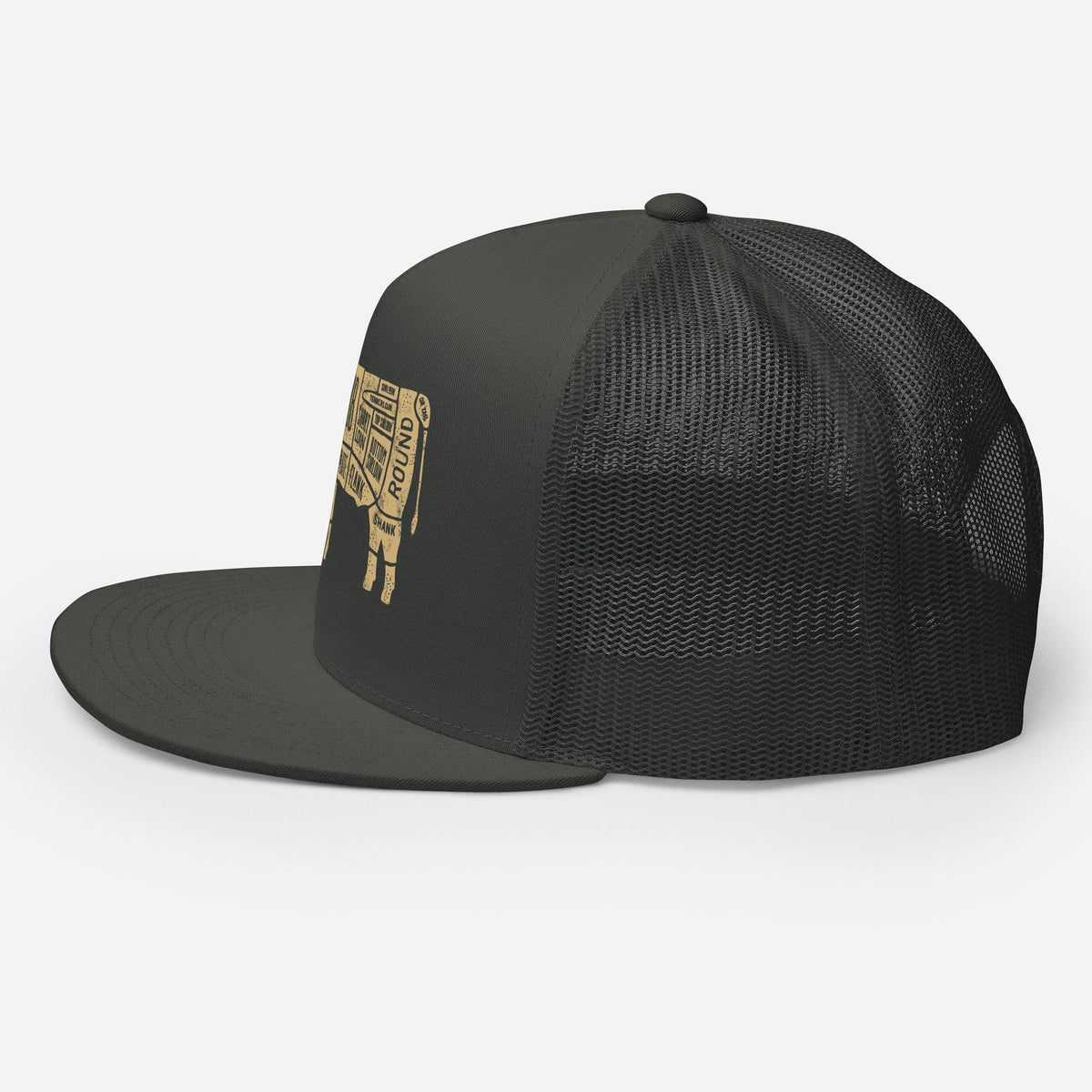 Beef Cow FLAT BILL Hat - Odd Chef