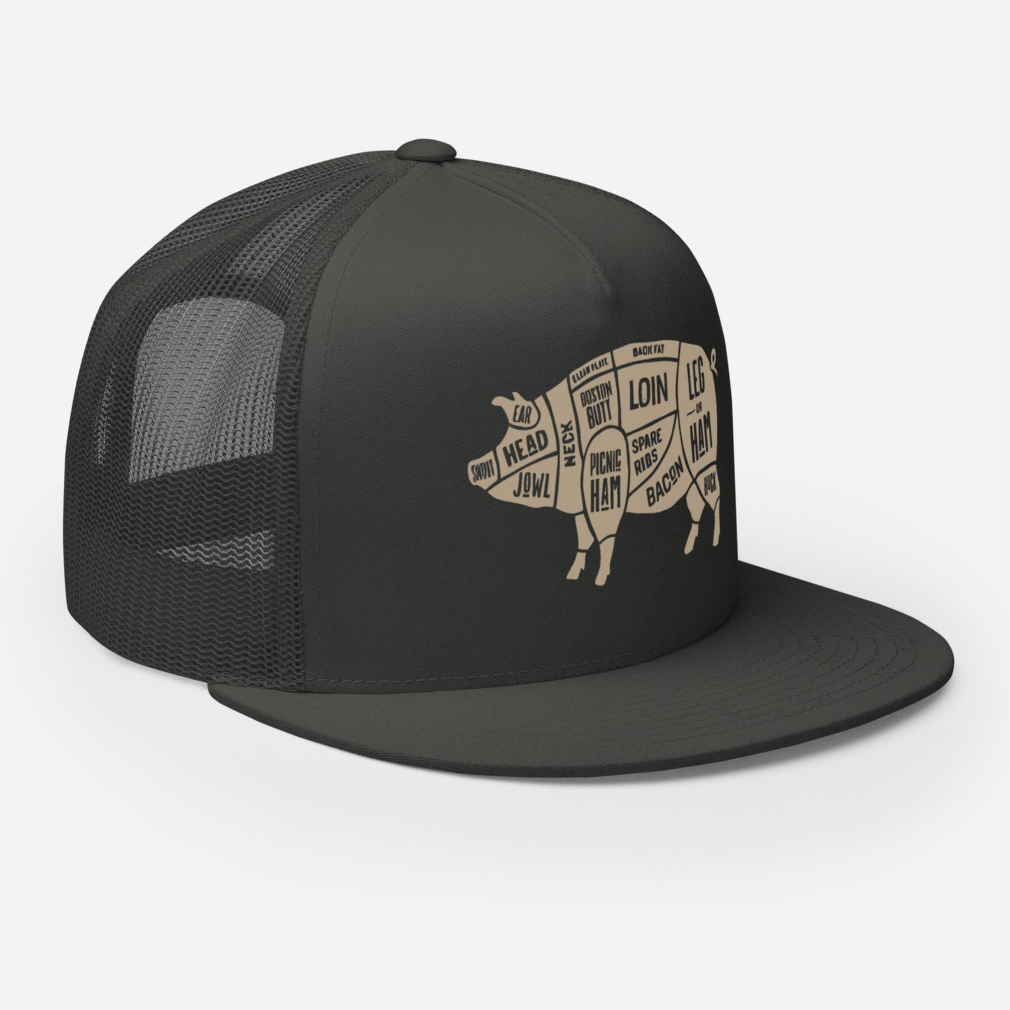 Pork Cuts FLAT BILL Hat