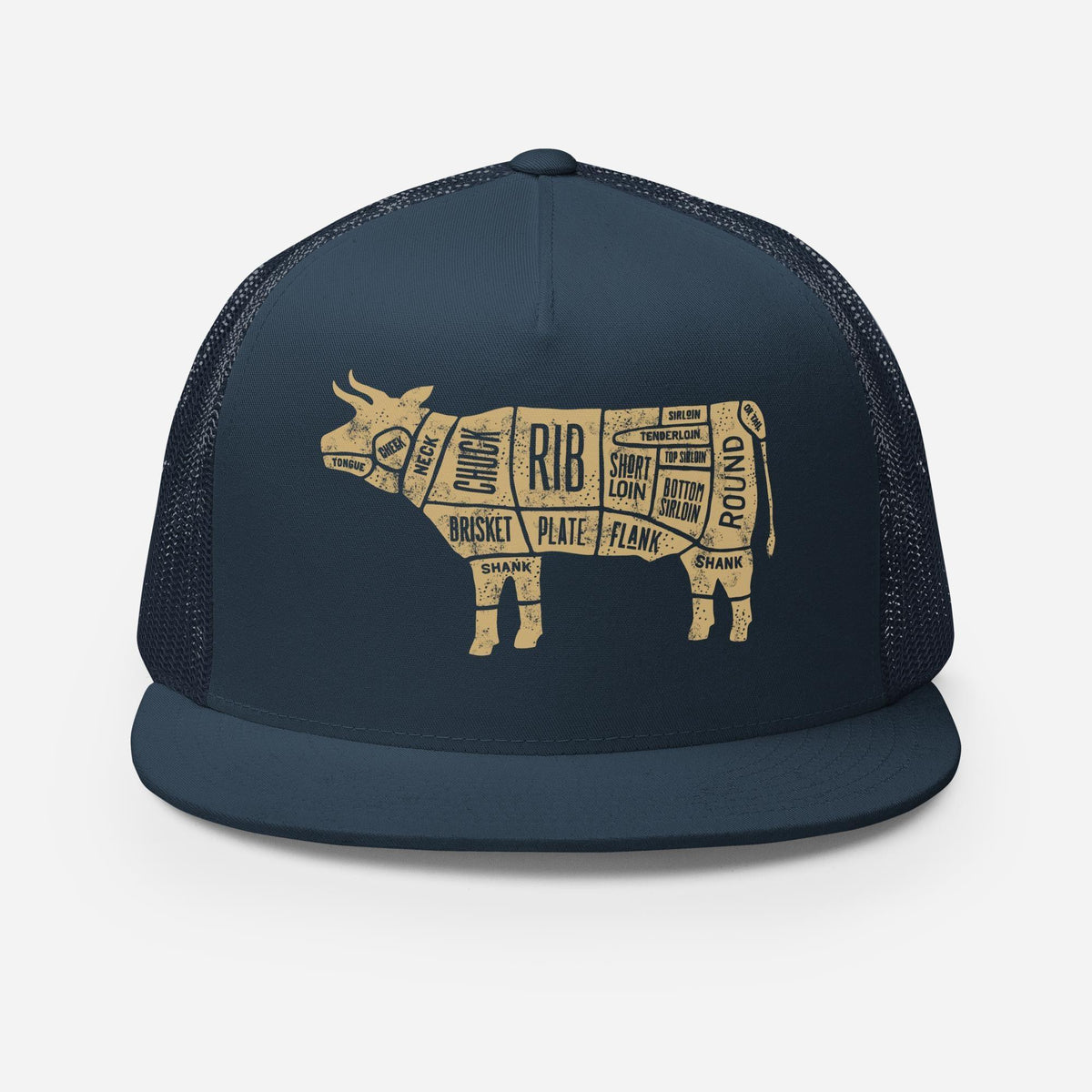 Beef Cow FLAT BILL Hat - Odd Chef
