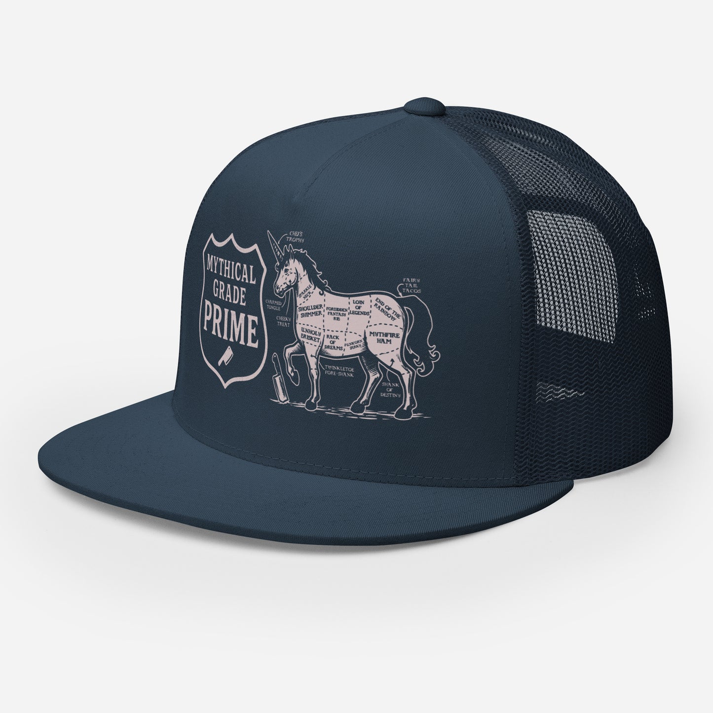 Unicorn Cuts FLAT BILL Hat