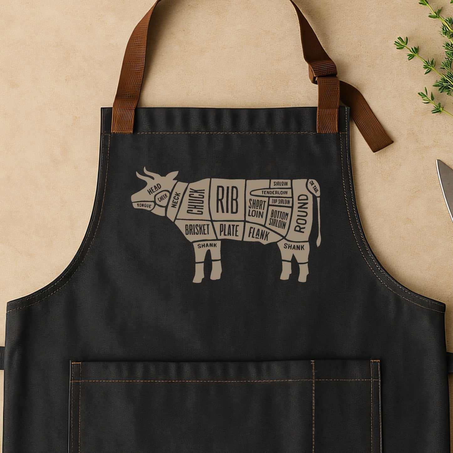 Butcher Beef Apron
