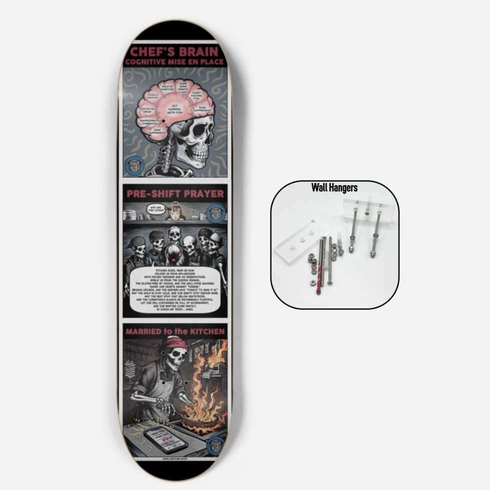 Odd Chef Comic Skateboard Deck