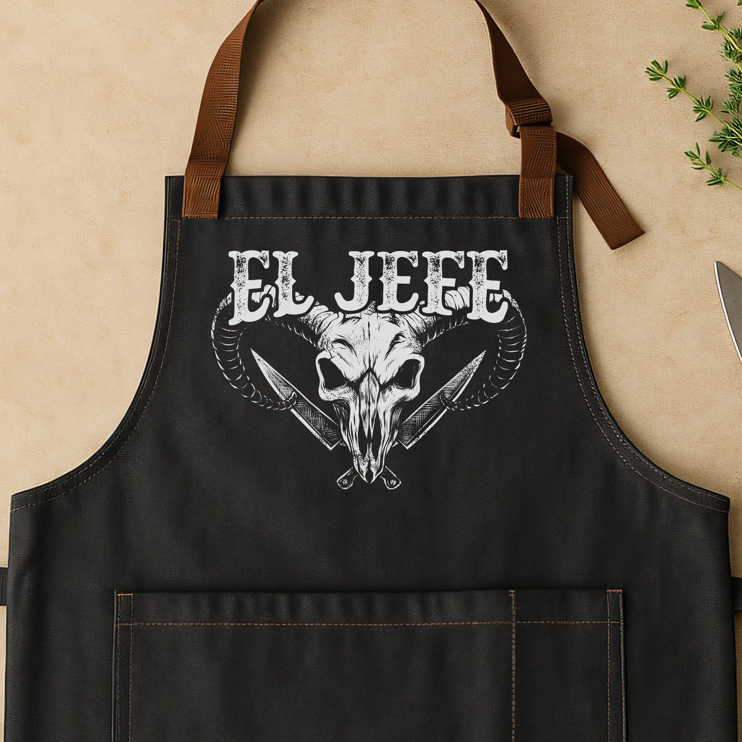 El Jefe Ram Apron