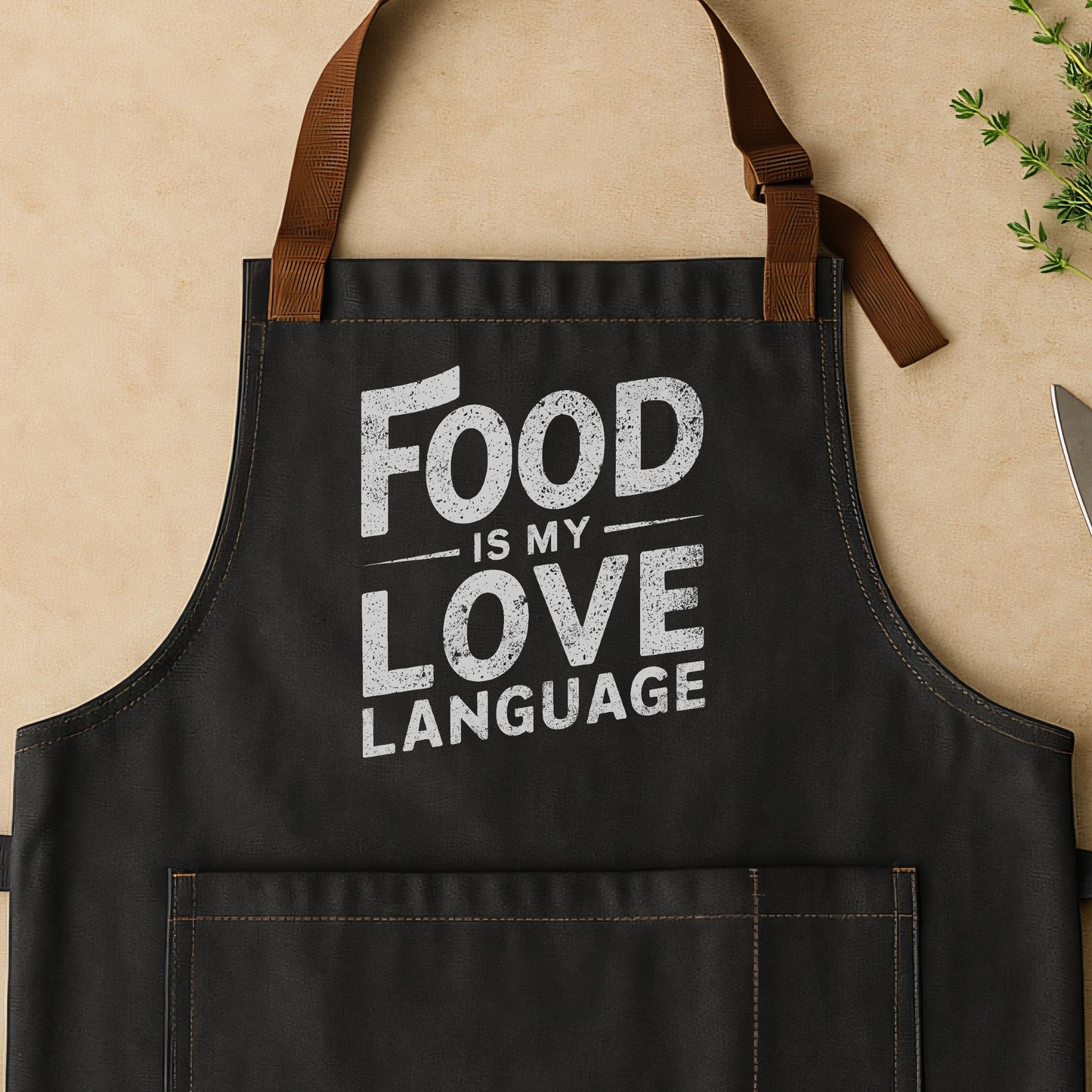 Food is my Love Language Apron