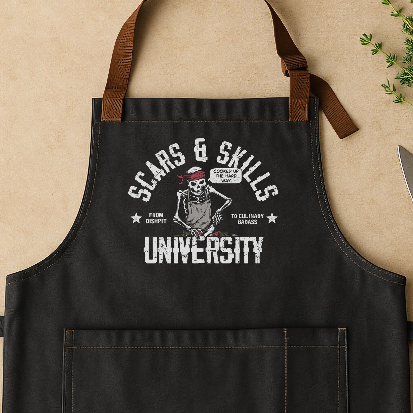 Scars & Skills Apron