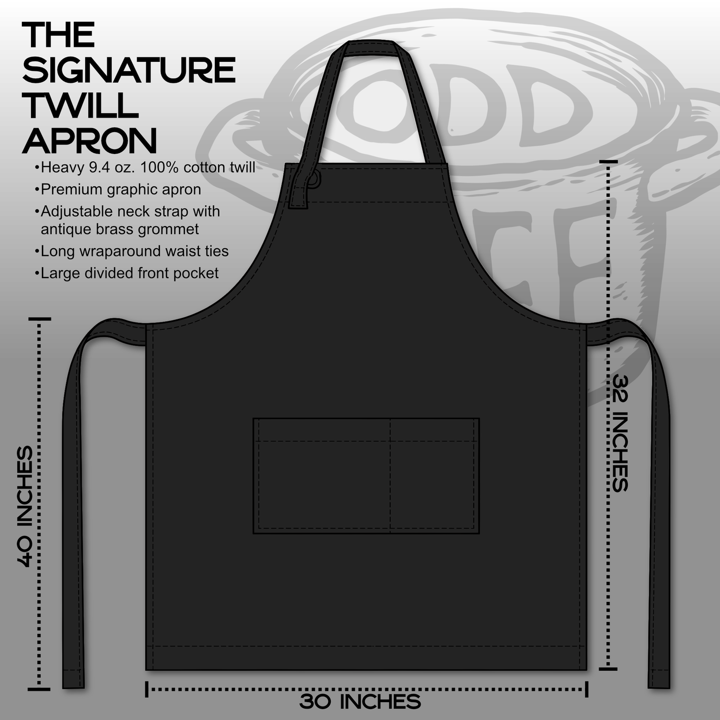 Signature El Jefe Apron