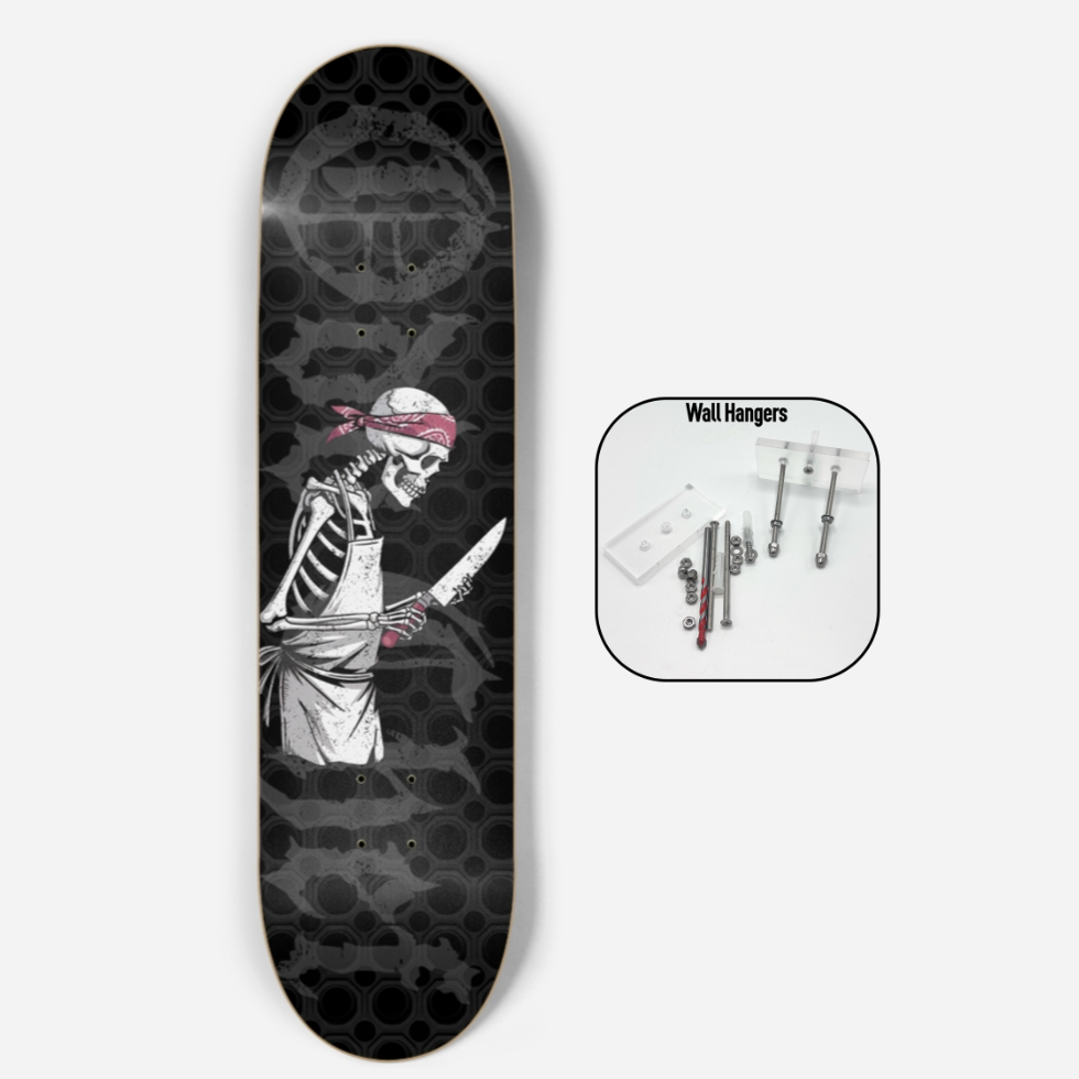 Odd Chef Kitchen Mat Skateboard Deck