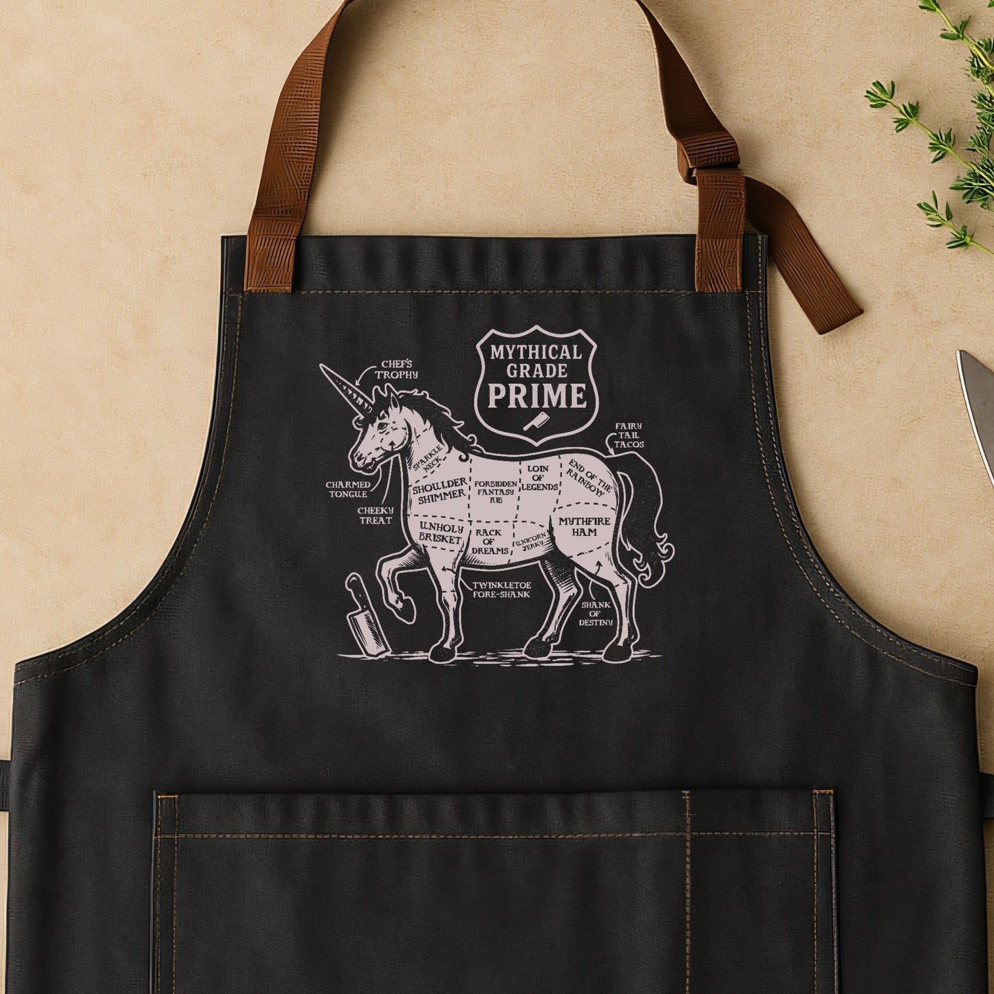 Unicorn Cuts Apron