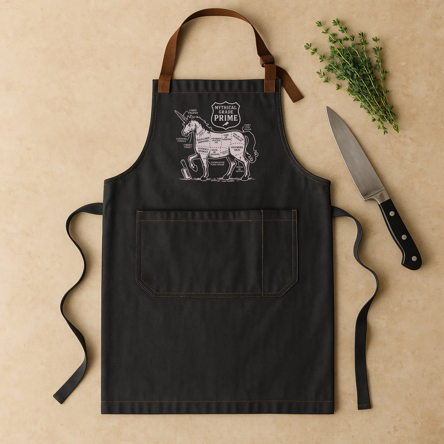 Unicorn Cuts Apron