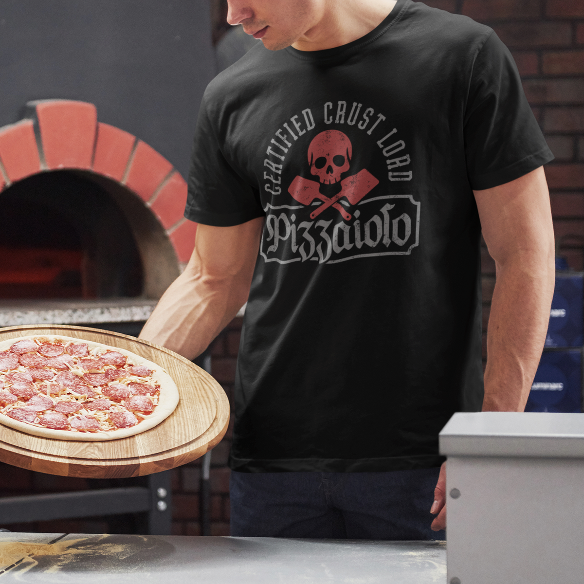 Crust Lord Pizzaiolo Unisex Tee