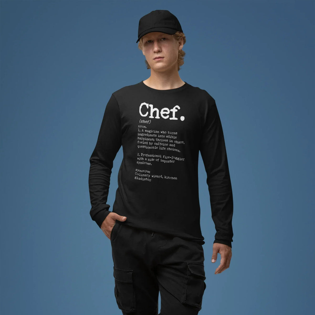 Chef Definition Unisex Long Sleeve Tee - Odd Chef