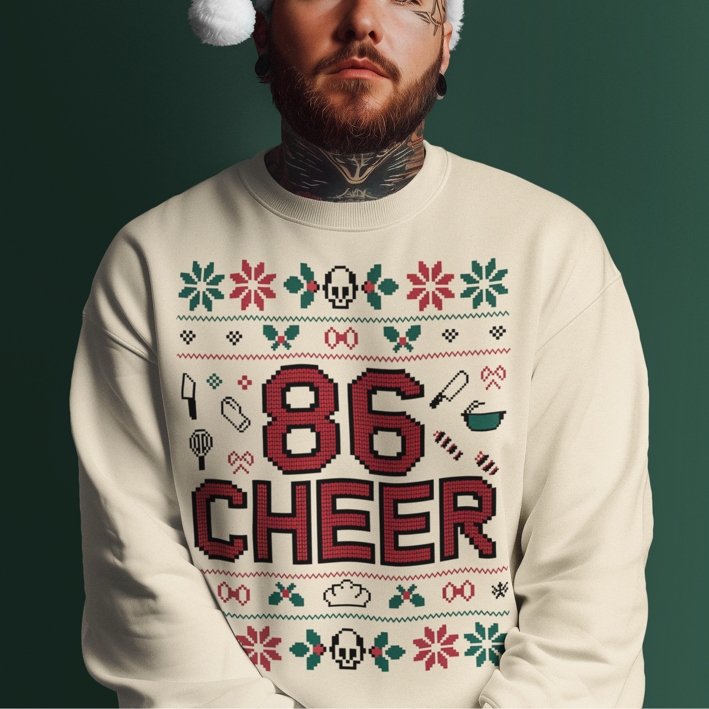Chef Ugly Christmas Sweater