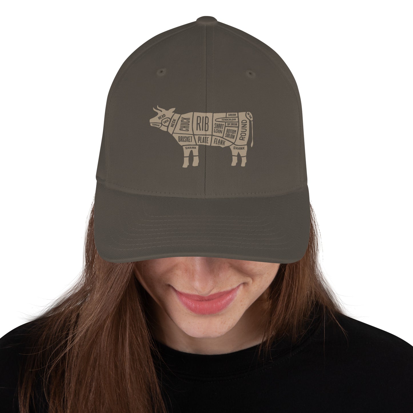 Beef Cow FITTED Hat