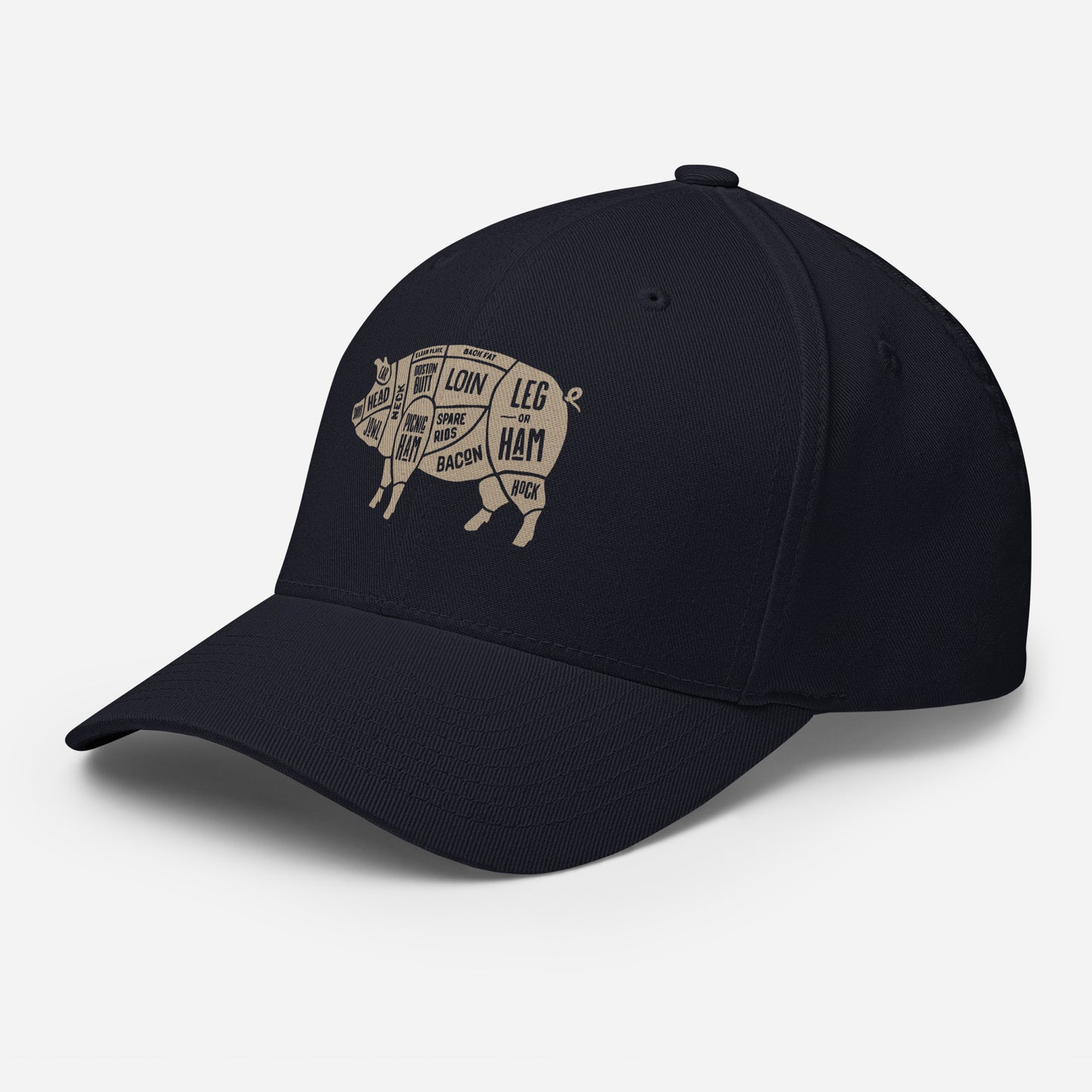 Pork Cuts FITTED Hat