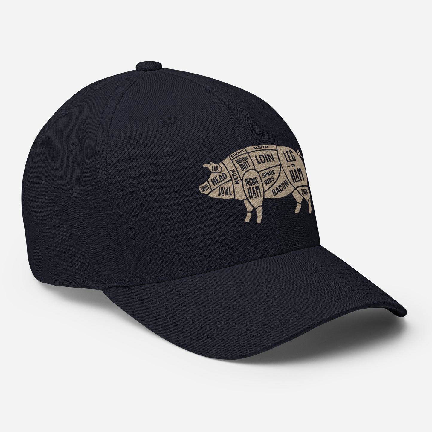Pork Cuts FITTED Hat