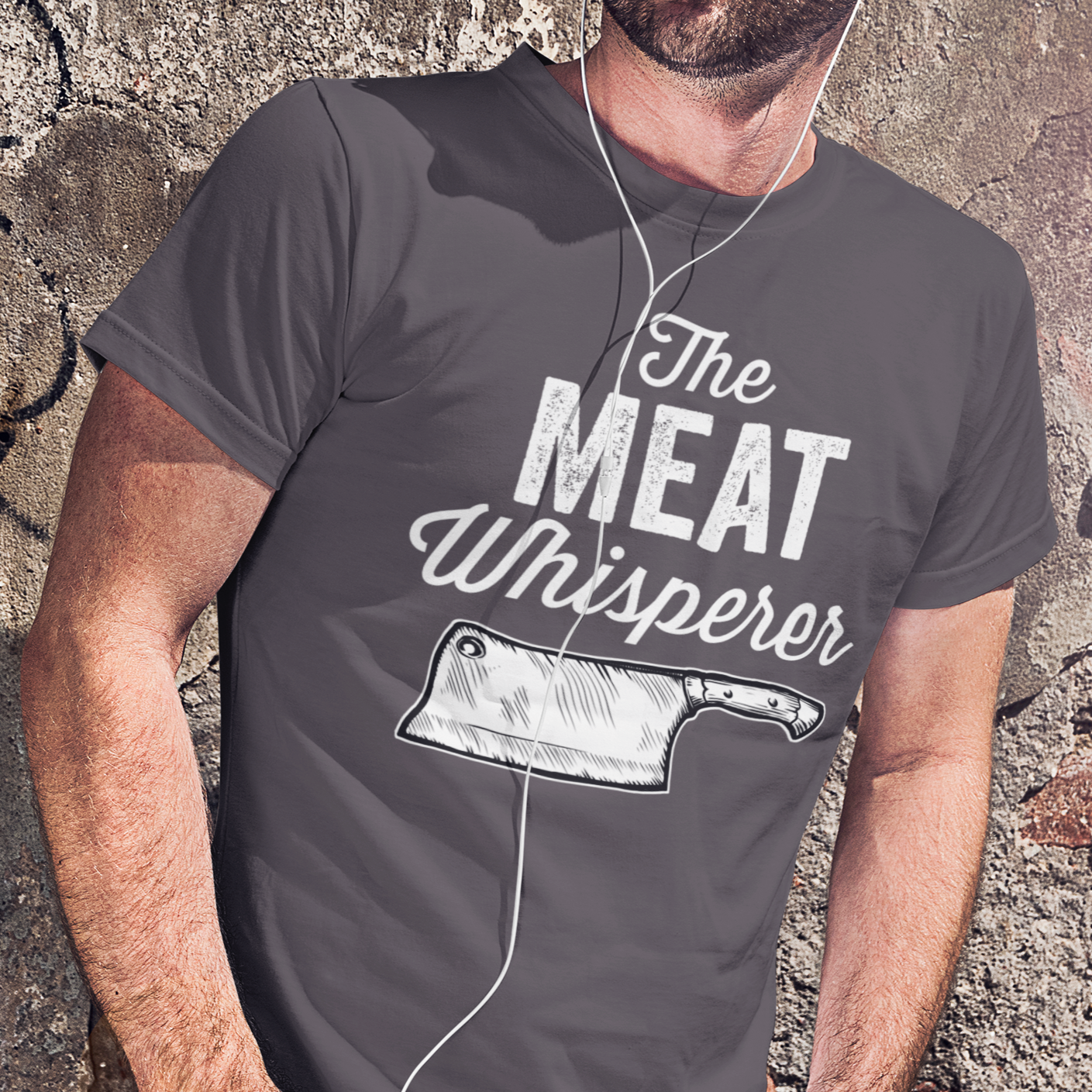 The Meat Whisperer Cleaver Butcher Short-Sleeve Unisex T-Shirt