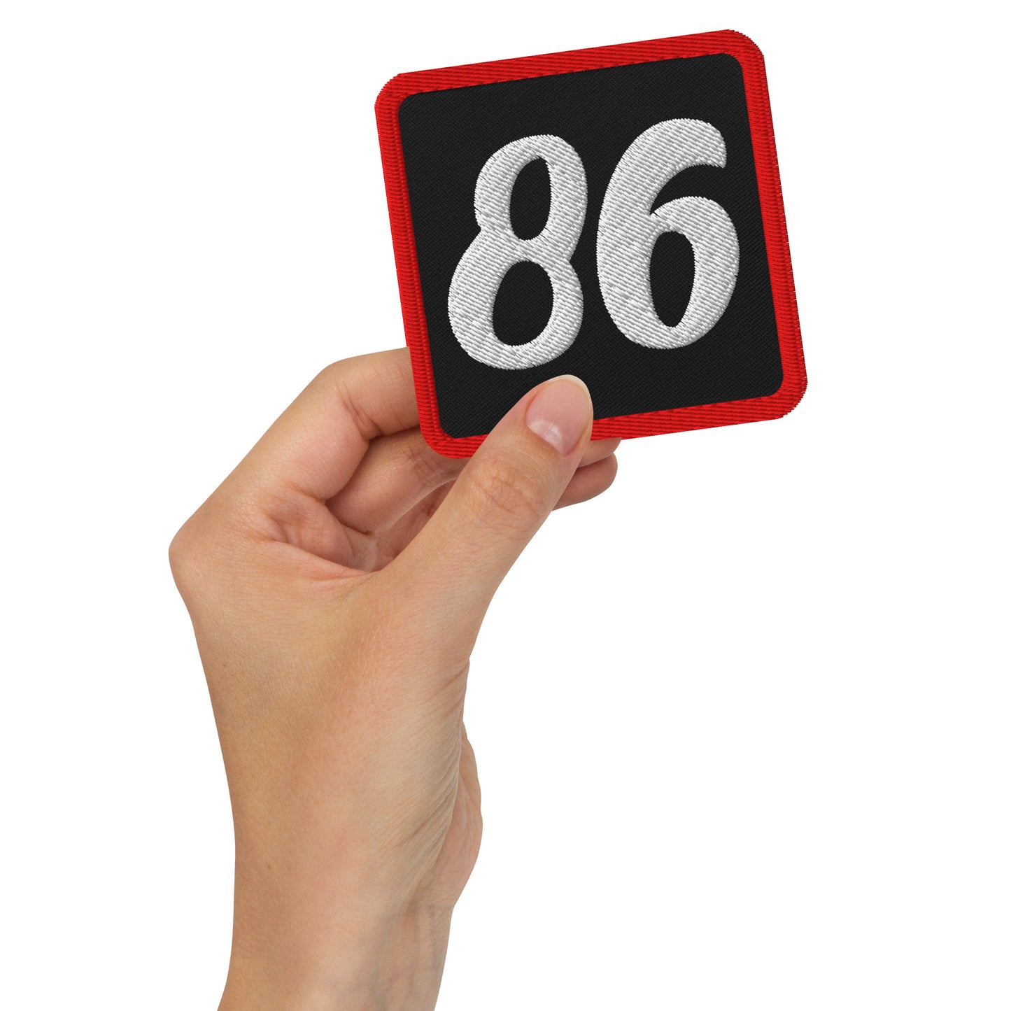 86 Embroidered patch
