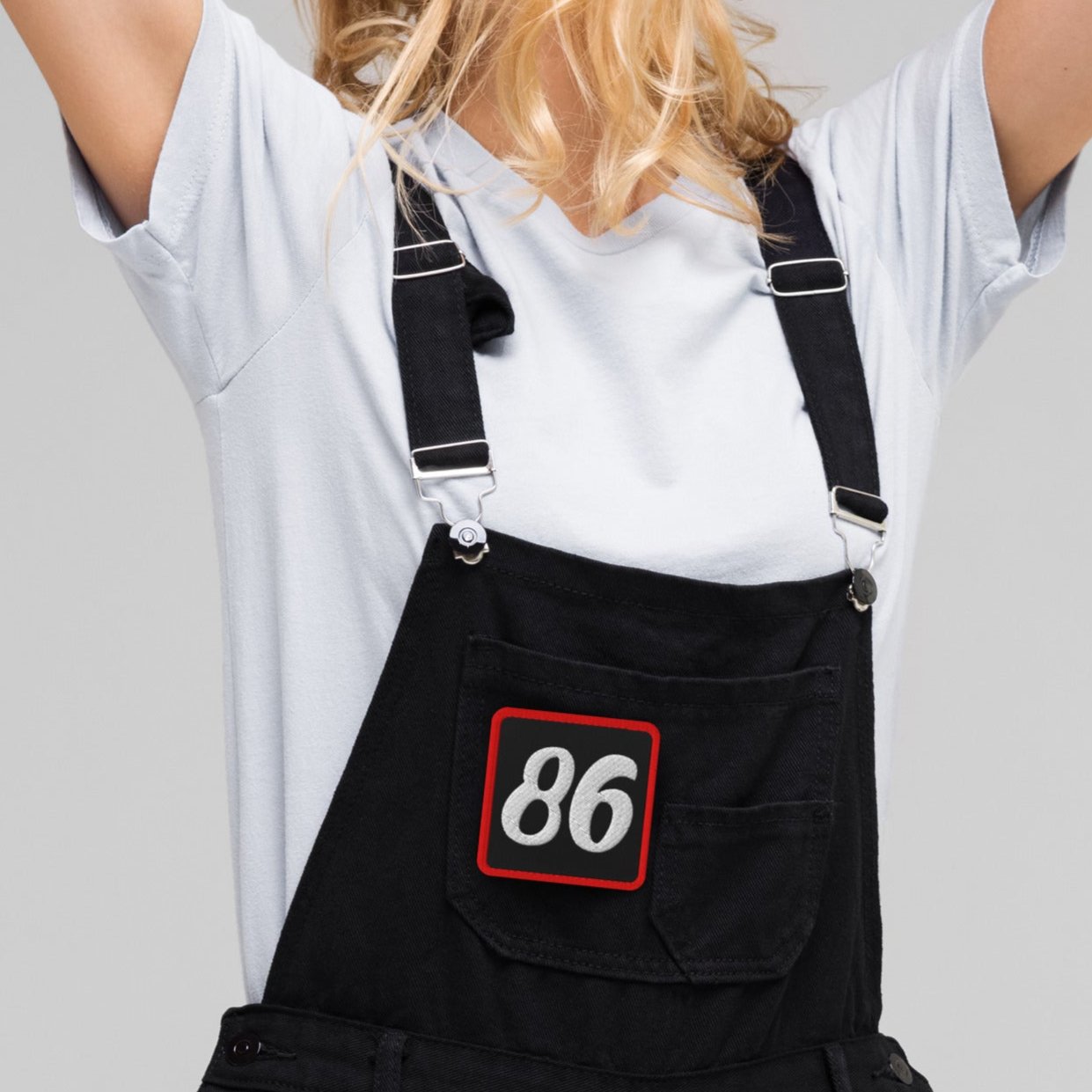 86 Embroidered patch