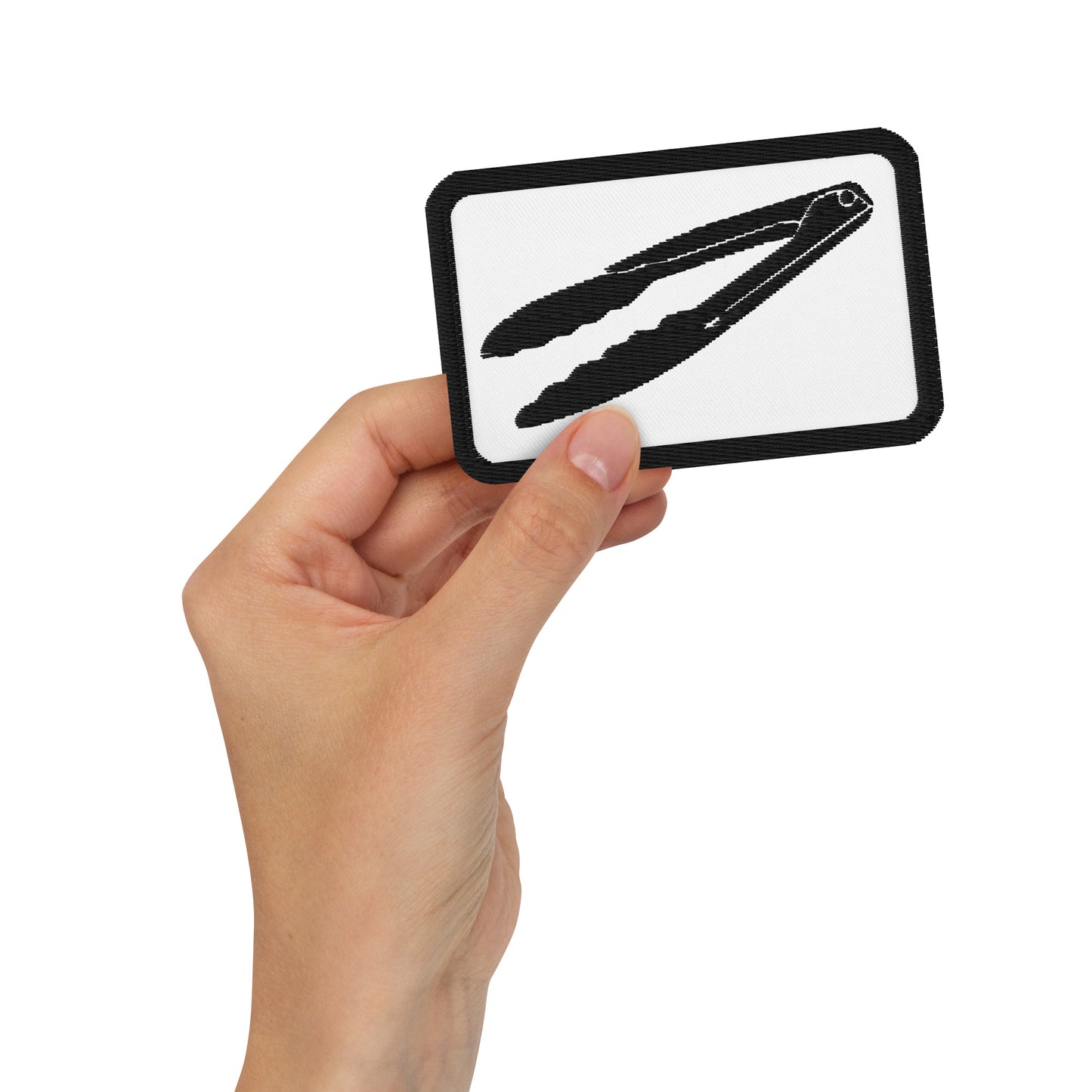 Tongs Embroidered patch