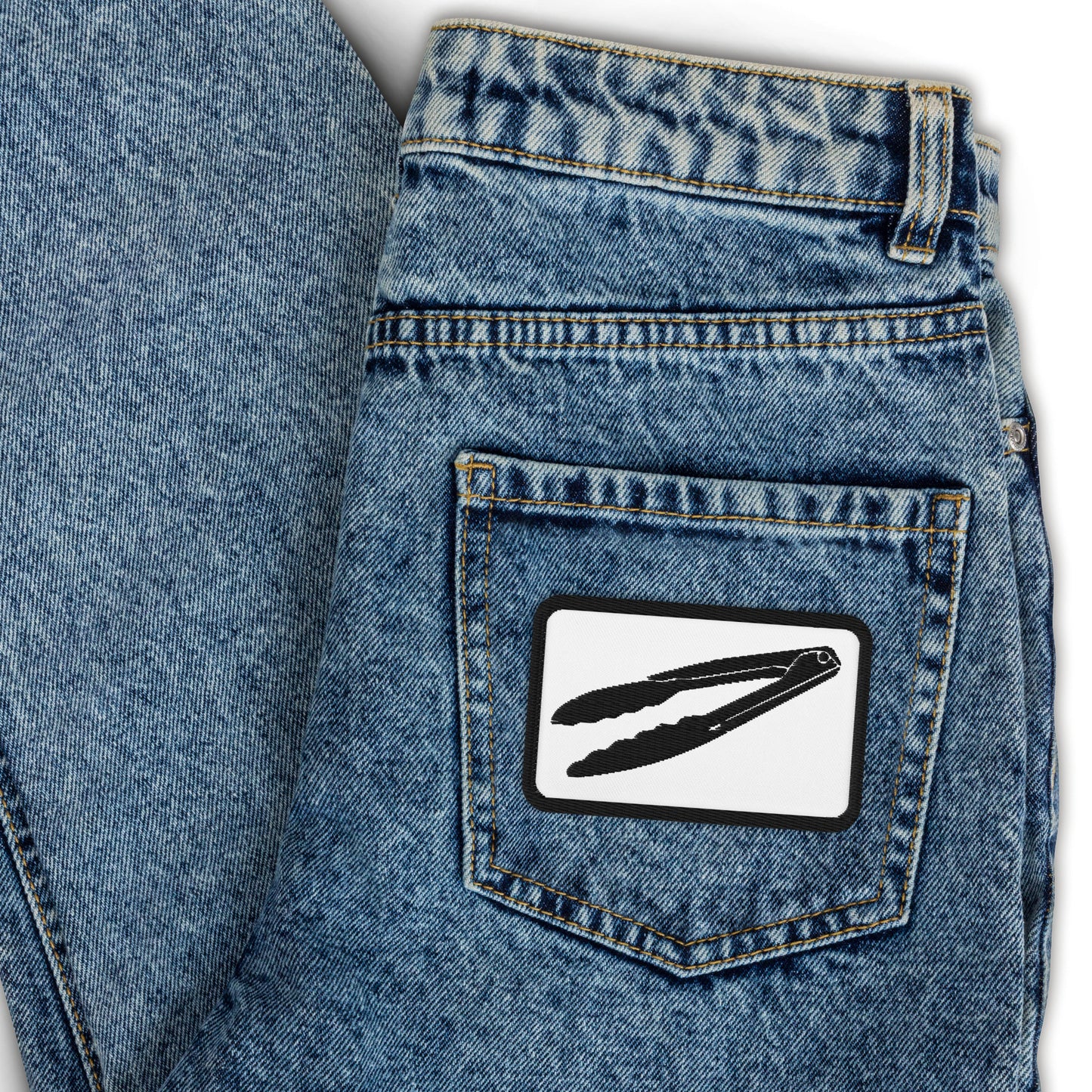 Tongs Embroidered patch