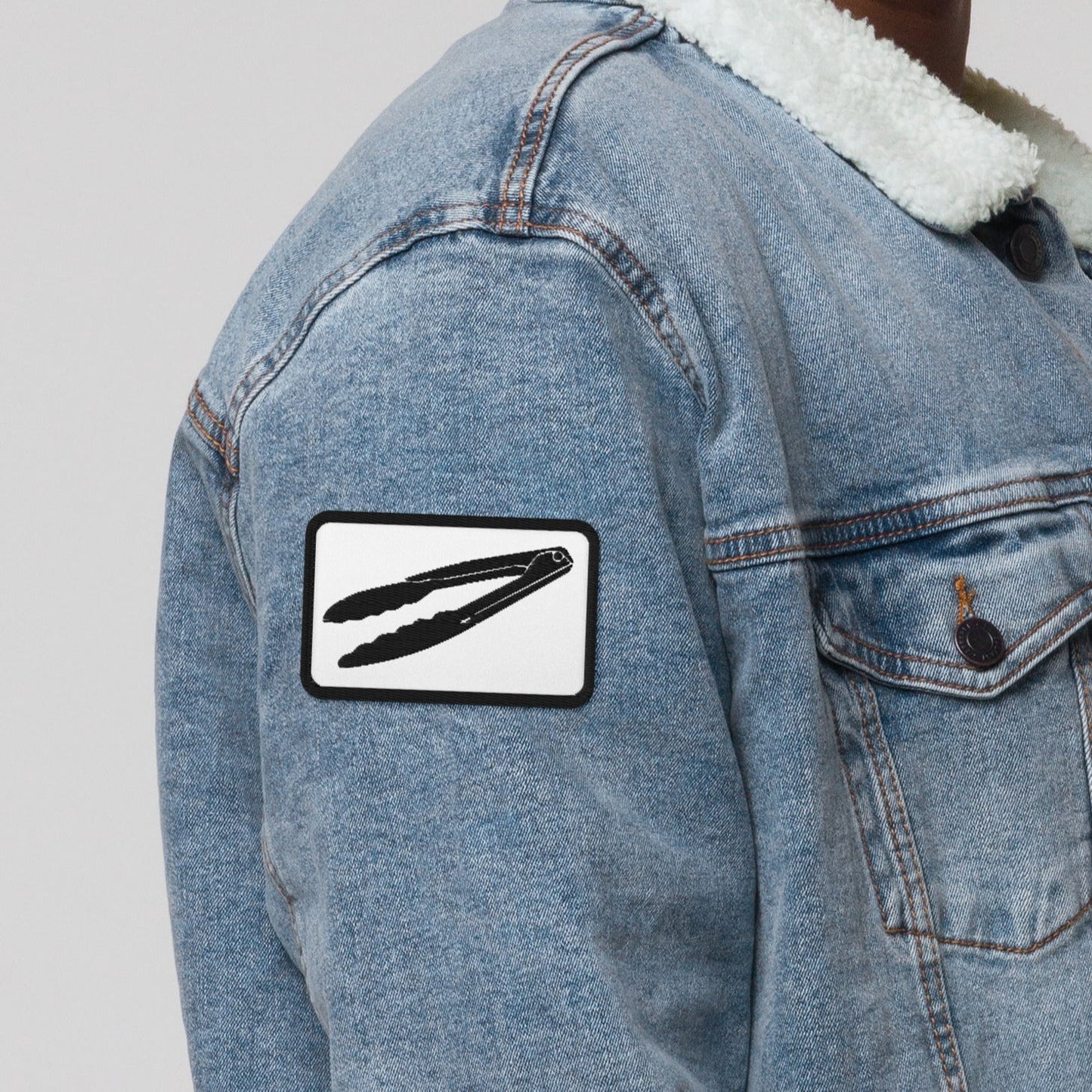 Tongs Embroidered patch