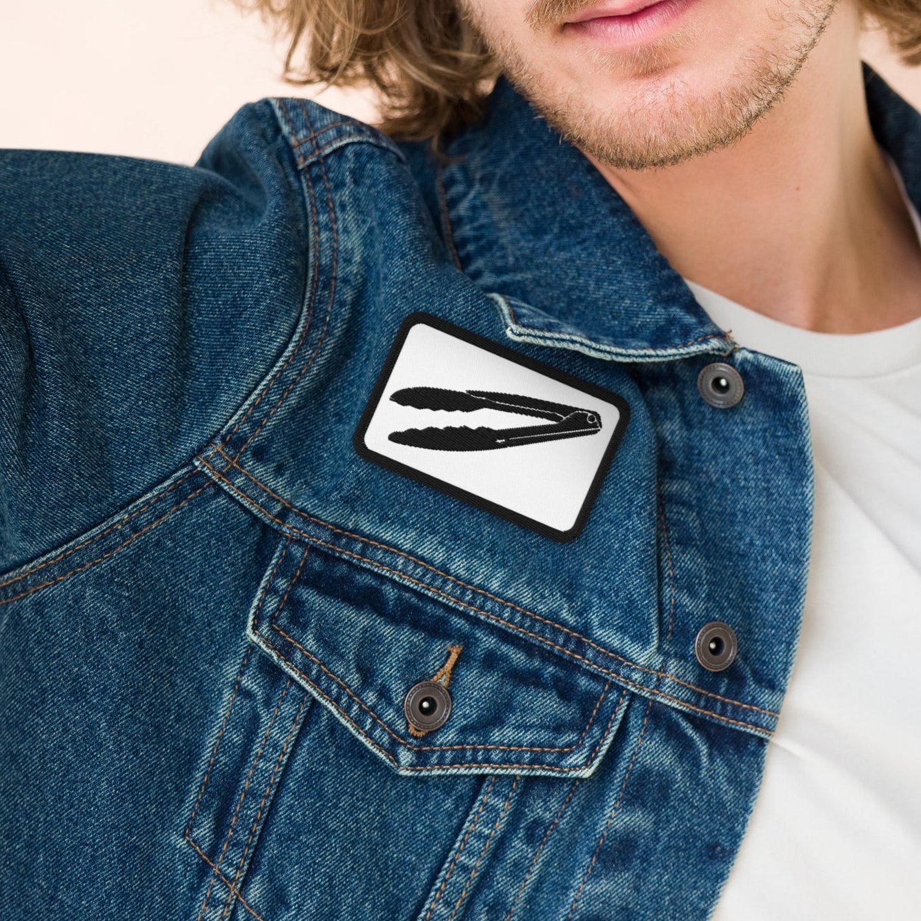 Tongs Embroidered patch
