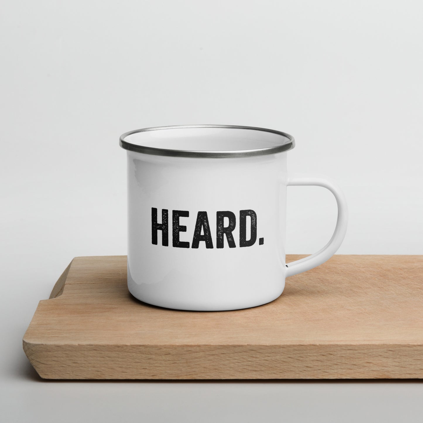 Heard Enamel Mug