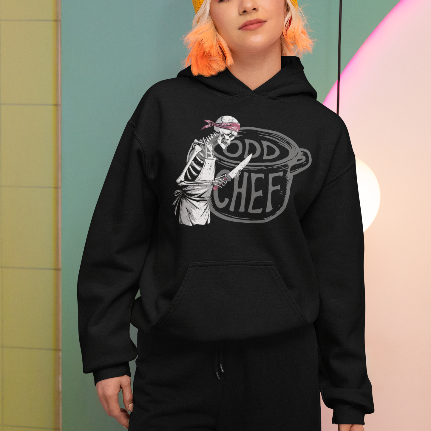 Odd Chef Skeleton Unisex Hoodie