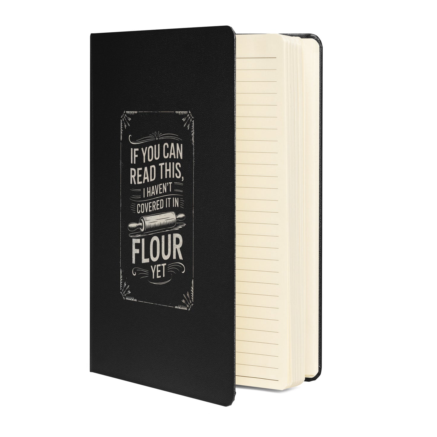 If You Can Read This Hardcover bound notebook