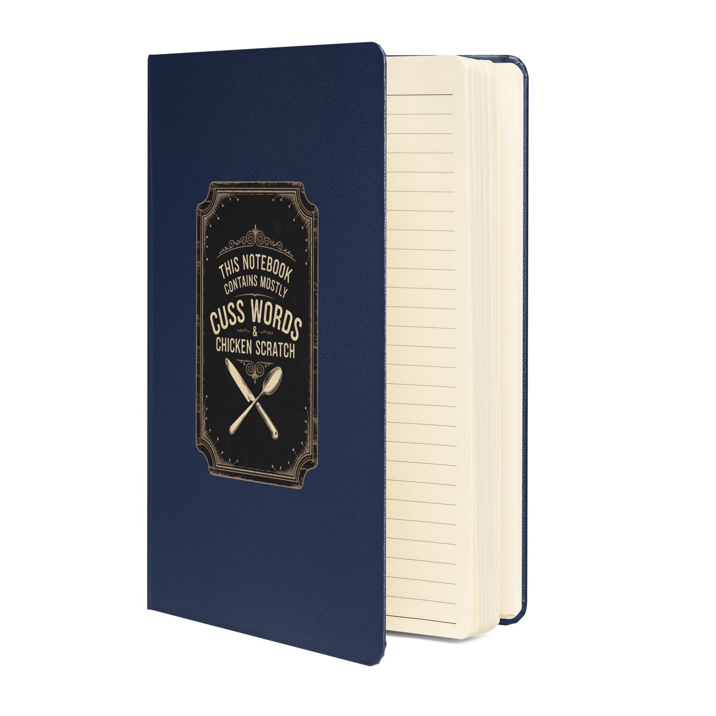 Cuss Words Chef Hardcover bound notebook