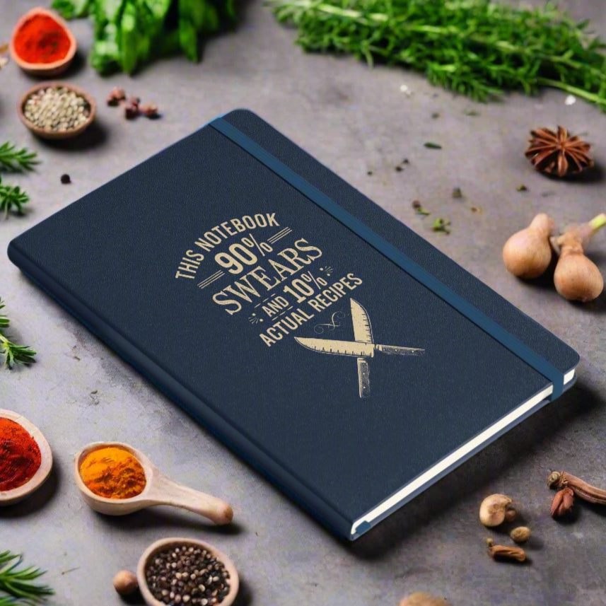 90% Swears Chef Bound Notebook