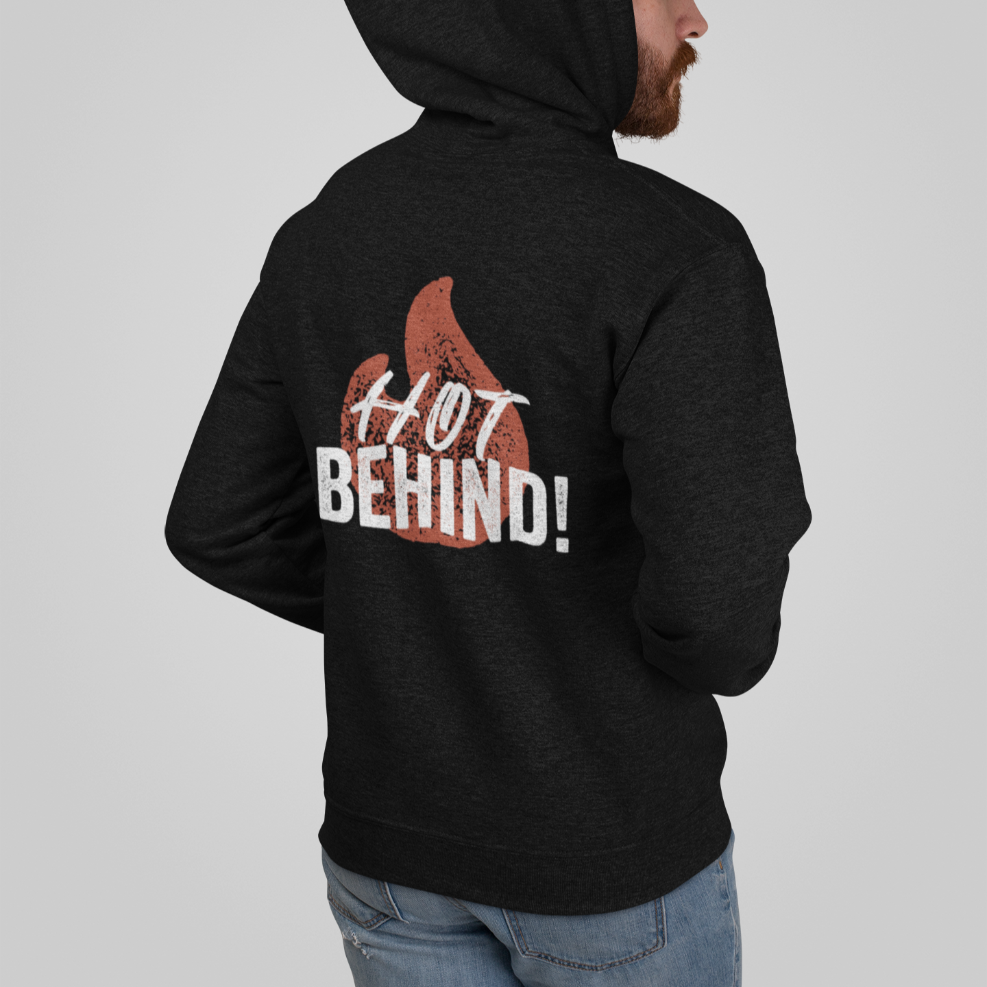 Hot Behind Unisex Hoodie