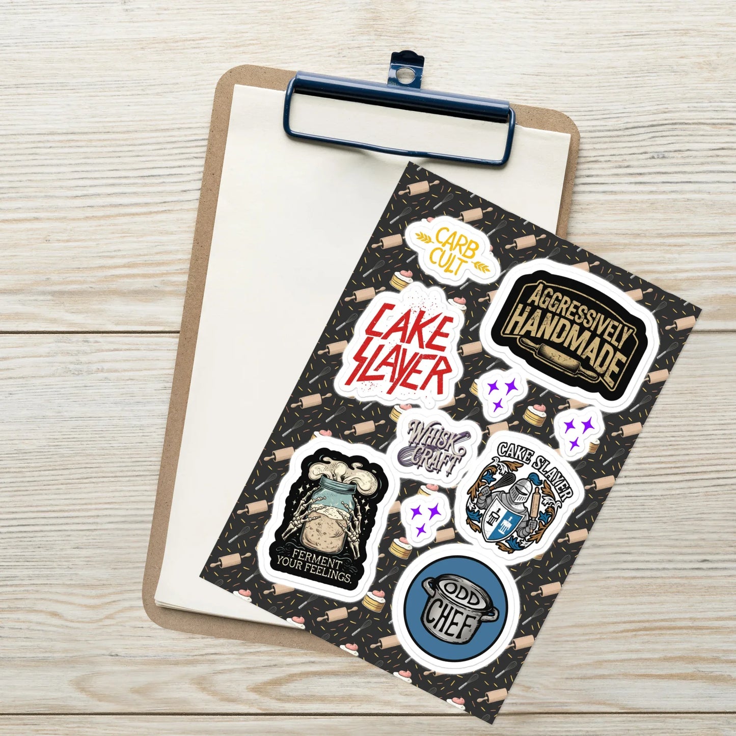 Baker Sticker Sheet 2