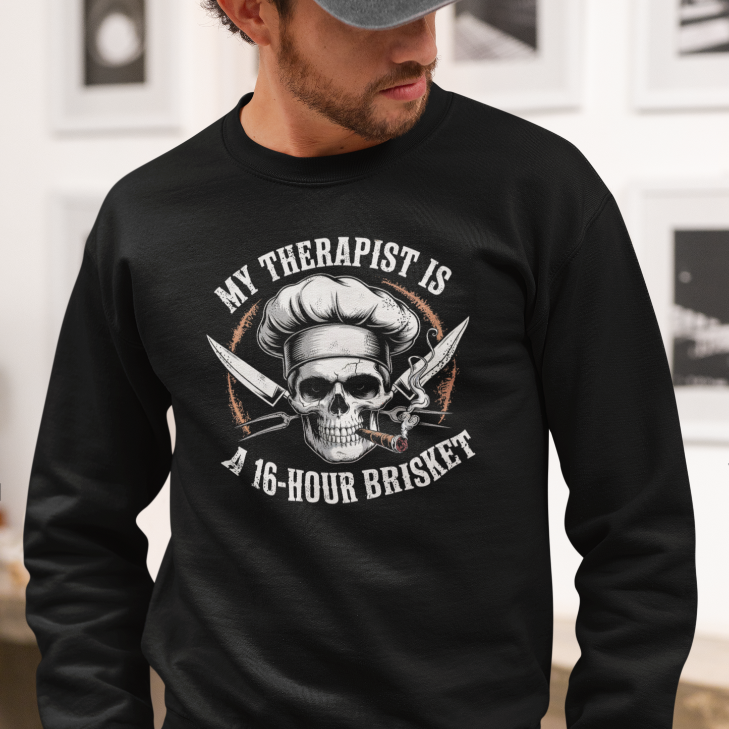 Brisket Therapy Unisex Sweatshirt