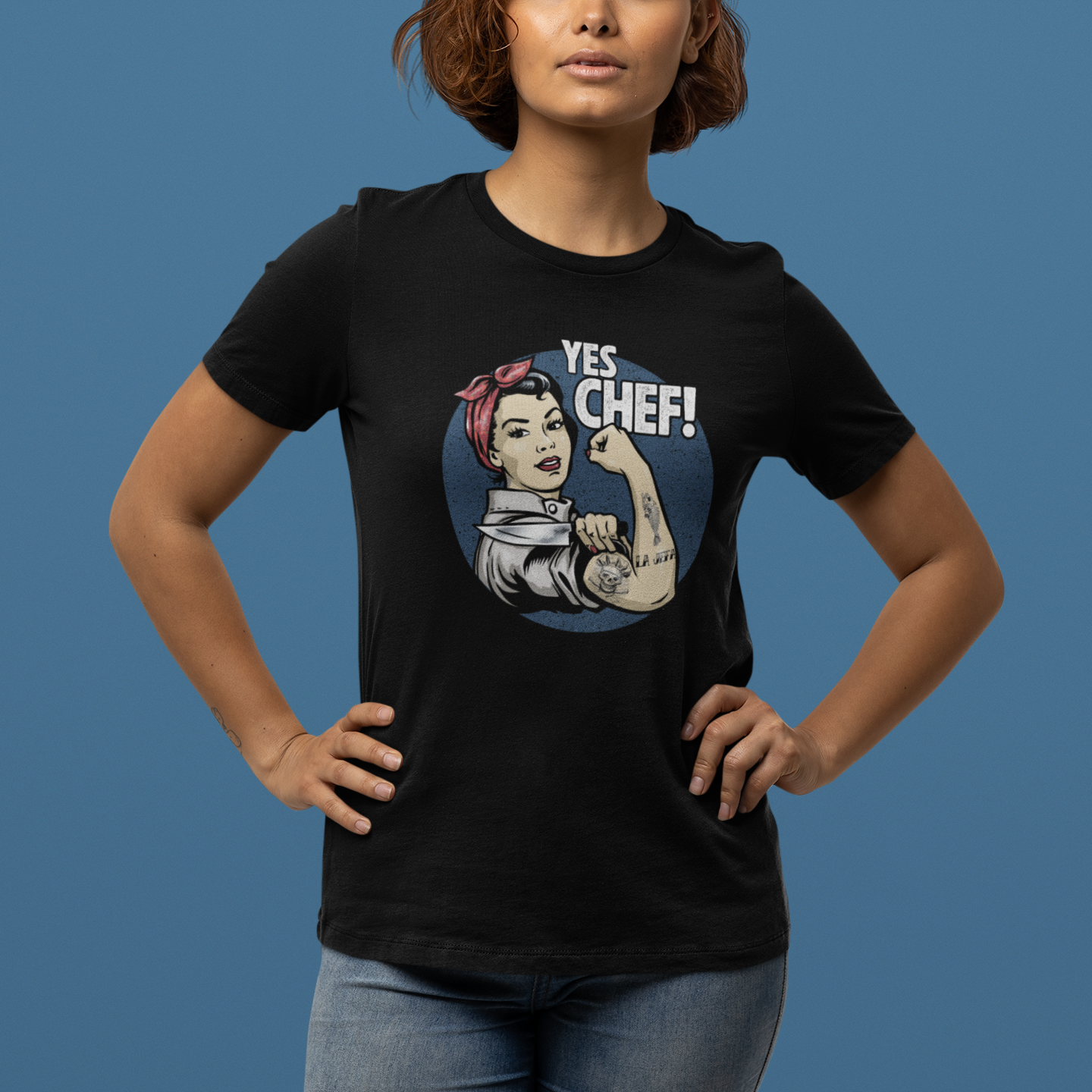 Chef Rosie Women's Relaxed T-Shirt