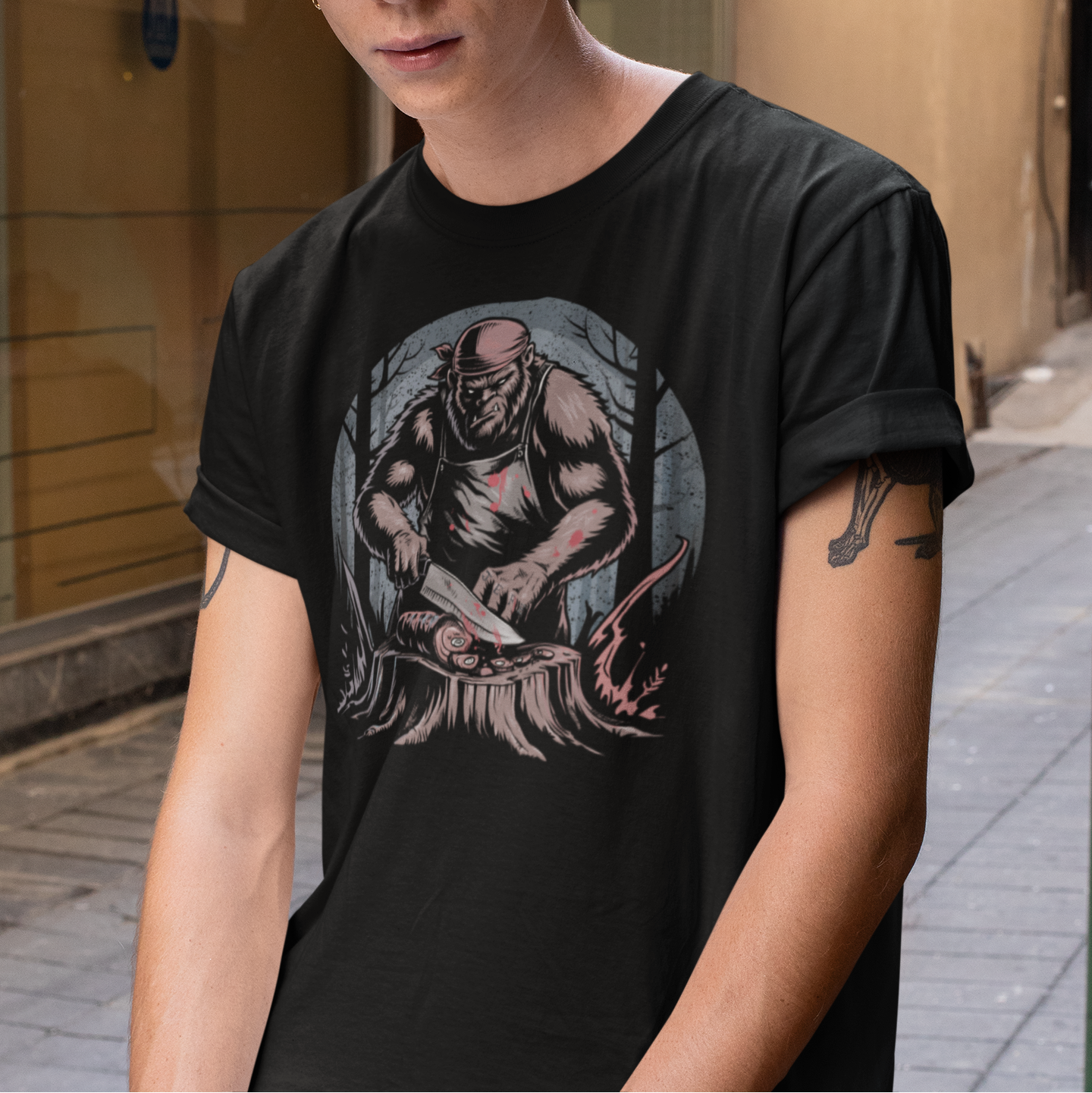 Bigfoot Chef Tee