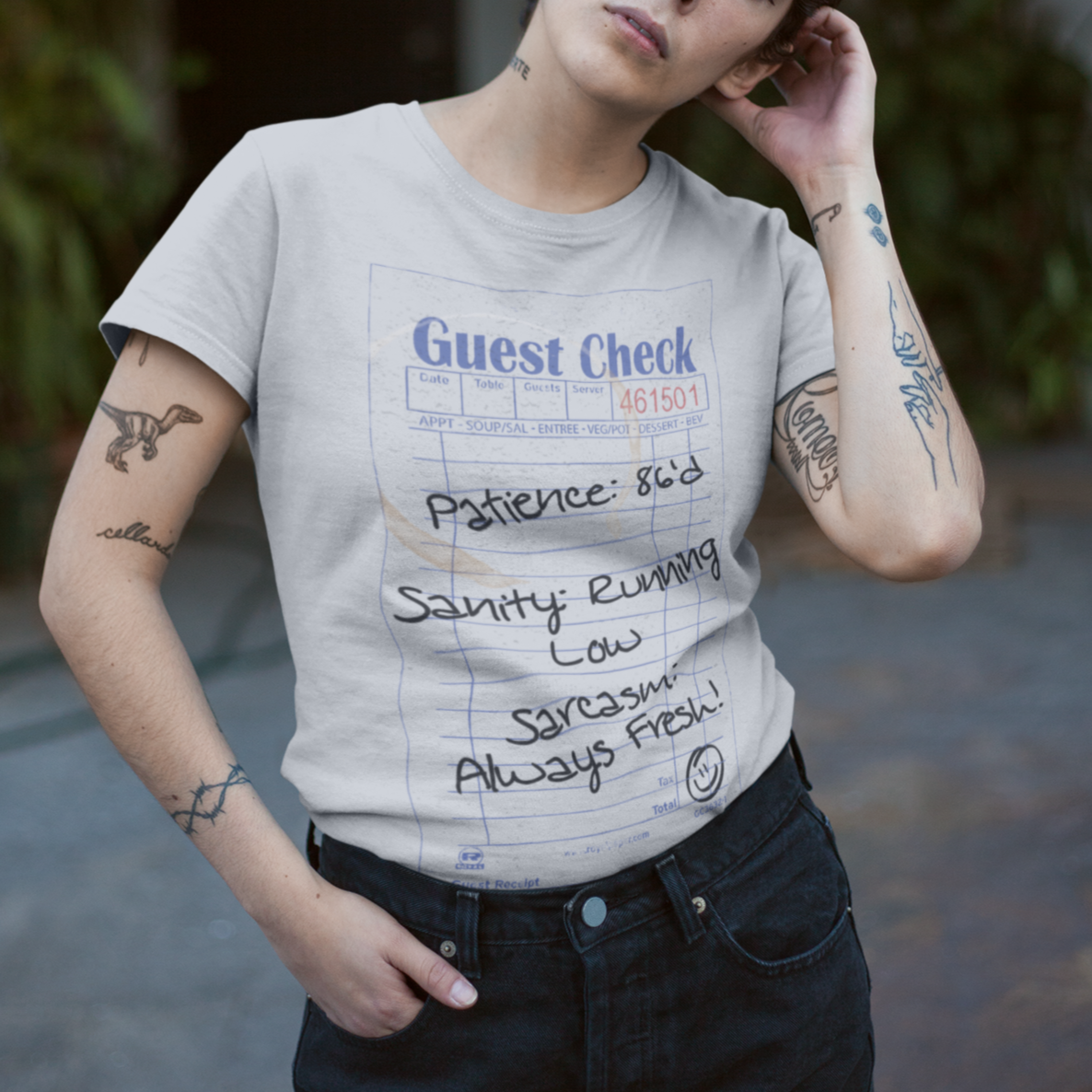 Guest Check Tee