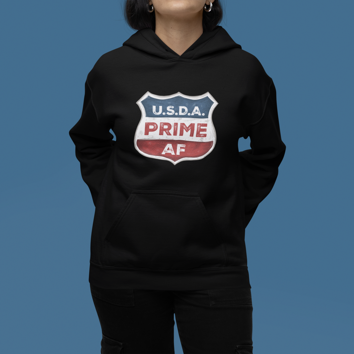 USDA Prime AF Unisex Hoodie