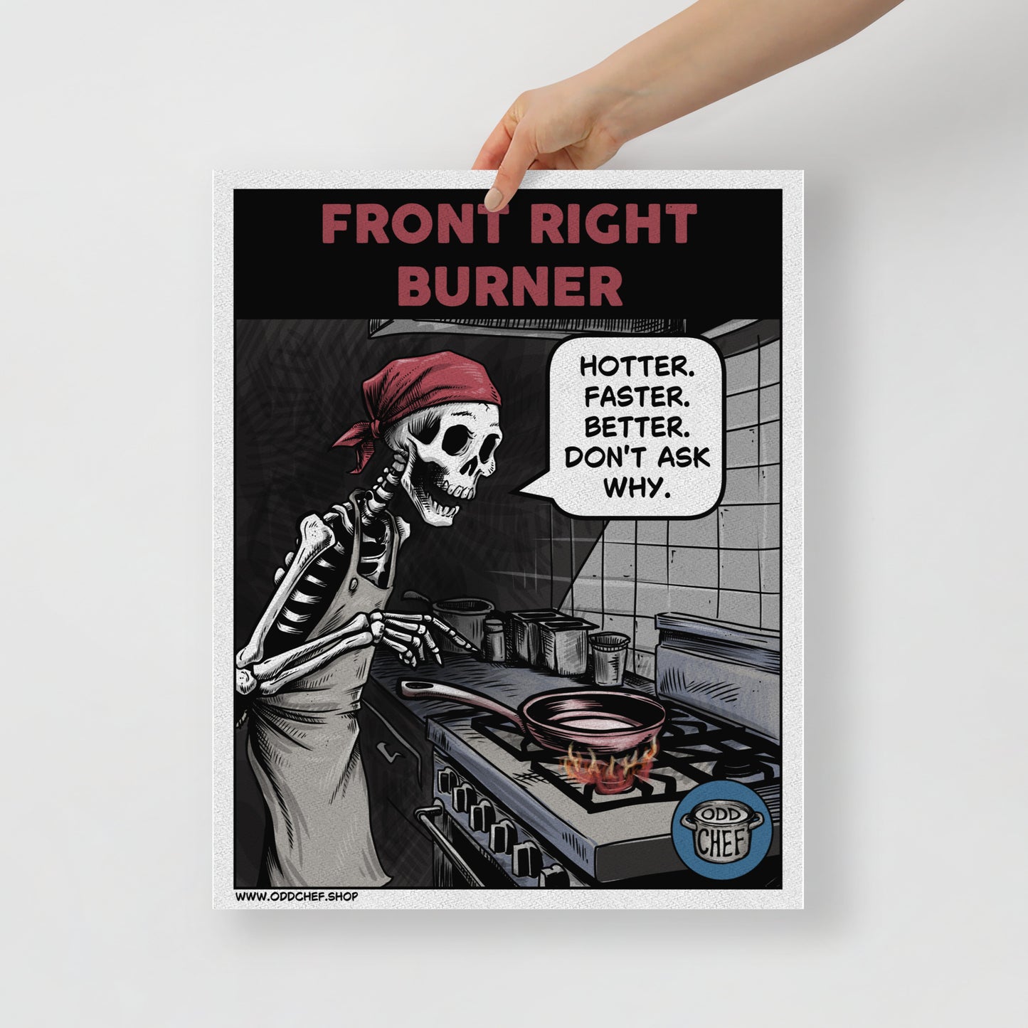Odd Chef Comic #5 Poster