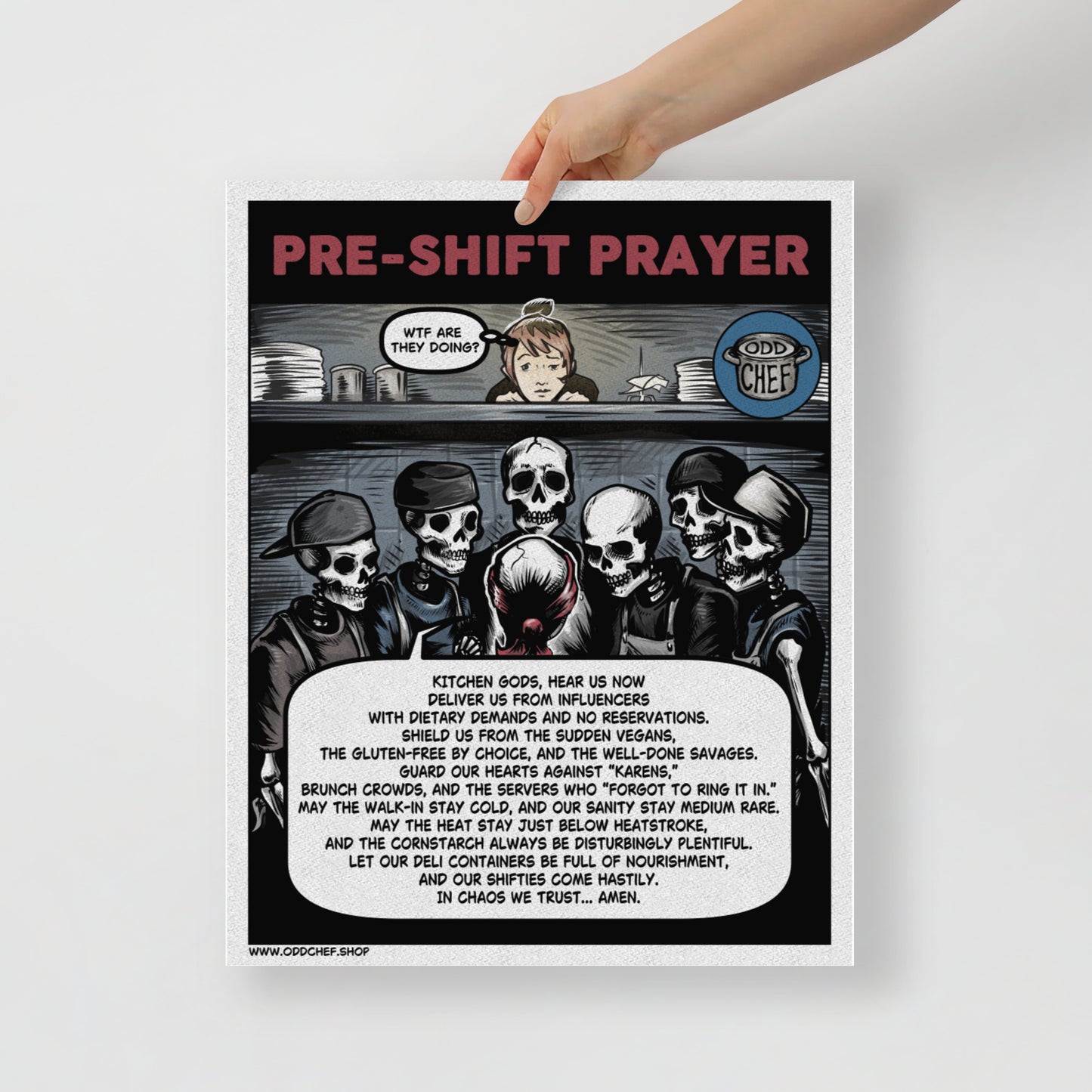 Odd Chef Comic #9 Poster