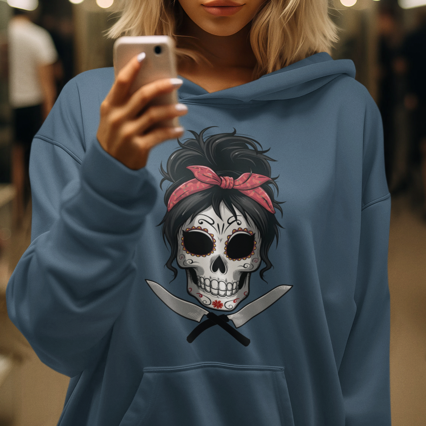 Sugar Skull Unisex Hoodie