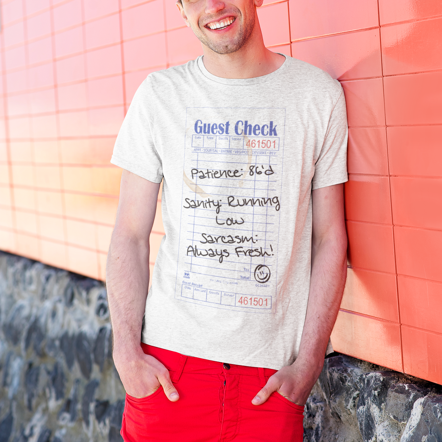 Guest Check Tee
