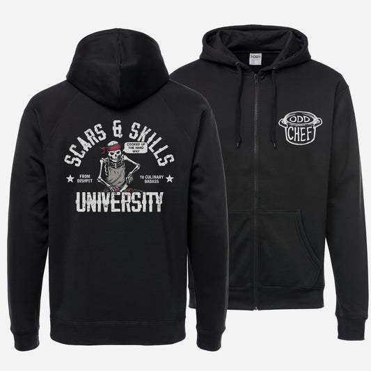 Scars & Skills Unisex heavy blend zip hoodie