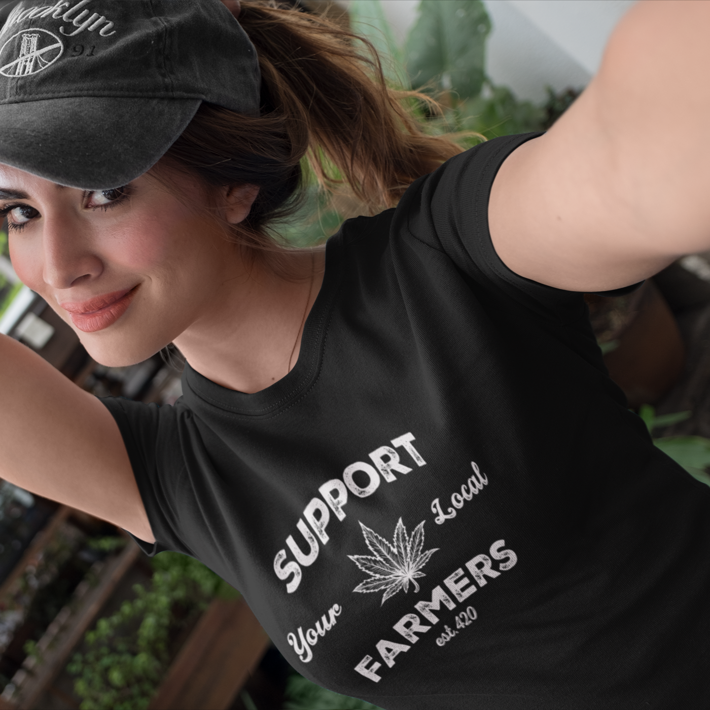 Support Farmers 420 Tee