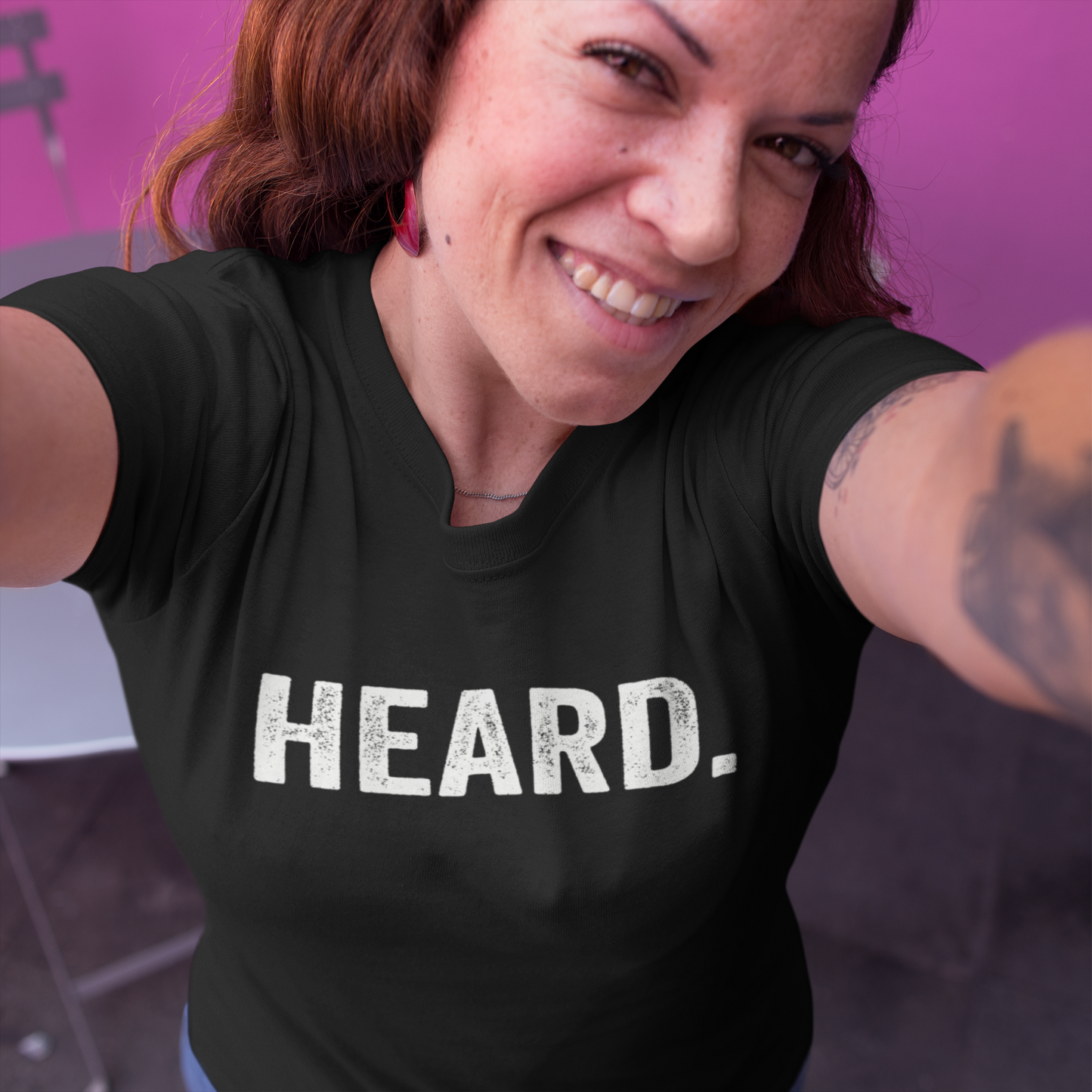 Heard. Women's Relaxed Tee