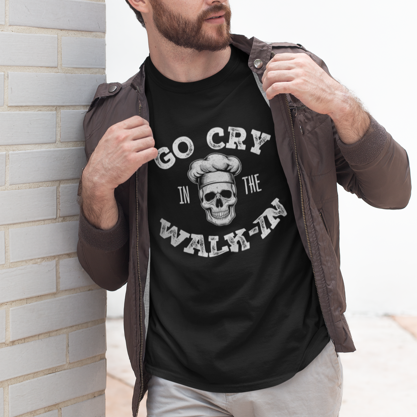 Go Cry in the Walk In Unisex t-shirt